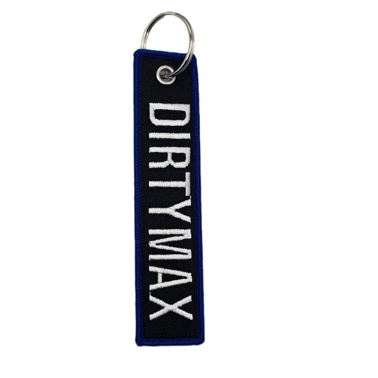 DirtyMax KeyTag Keychain - Blue Color, Compact Design, Ideal for Everyday Use